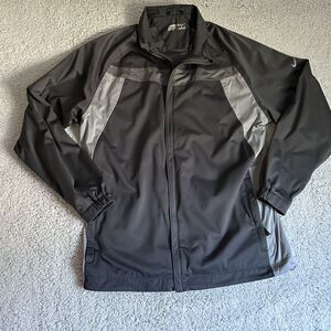 Nike Golf Storm Fit 1/4 Zip Black Jacket Men’s Size Large Waterproof Windproof